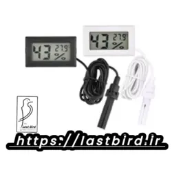 دماسنج و رطوبت سنج دیجیتالی 3 سنسور مدل JW-2021s