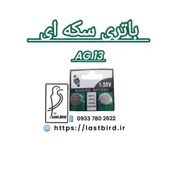 باتری سکه ای مدل AG13 بسته ۲ عددی