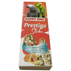 تشویقی پرستیژ طوطیسانان هپی برد مدل استیک عسلی ۲ قلو