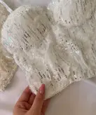 کراپ مجلسی لاریسا پولک کاری شده