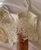 کراپ مجلسی لاریسا پولک کاری شده