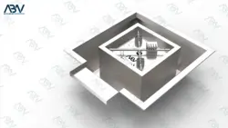 آبنمای آب و آتش آبان | زیباسازی لنداسکیپ و استخر