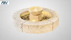 آبنما کامپوزیتی ونیز دایره تک آبریز - فروش تجهیزات استخر و آبنما