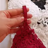 نیمتنه قلاب بافی نیم تنه کاپدار زنانه پایه بلند