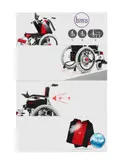 ویلچر برقی تاشو وارداتی مدل WT_100t (طرح جدید)