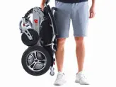 ویلچر برقی تاشو سبک مقاوم (Rubicon) مدل DX17