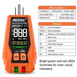 ارت سنج و تستر سوکت هوشمند مستک مدل ST06 | فروشگاه اینترنتی پترو پژوهش خاورمیانه