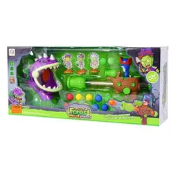 اسباب بازی مدل تفنگ زامبی طرح موزیکال چداغدار کد 2-666