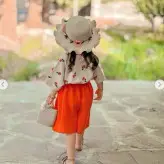 سرهمی دخترانه، اورال و کت لینن، کت اورال بچگانه، لباس تابستانه خنک