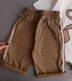 بلوز شلوارک دخترانه گیپور دوزی