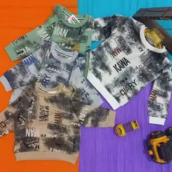 بلوزتک آبرنگی، دورس، پسرانه