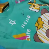 ست زرافه دخترانه، بچگانه، پاییزه، بلوز شلوار، دورس،