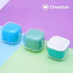 برس سیلیکونی نرم مخصوص شستشوی حیوانات خانگیcheerble