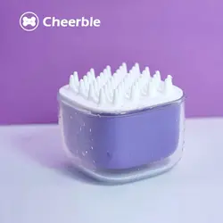 برس سیلیکونی نرم مخصوص شستشوی حیوانات خانگیcheerble