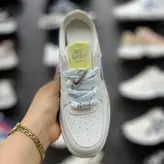 کتونی سفید استایل ایر فورس با روبان | طراحی خاص دخترانه وارداتی K.Shoes چین