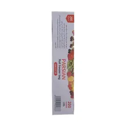 کیسه فریزر پارسیان ۲۰۰ برگ سایز 25×35 | مقاوم، بهداشتی و مقرون‌به‌صرفه
