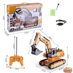 بیل مکانیکی کنترولی شارژی614 کد4604 کارتن12عددی