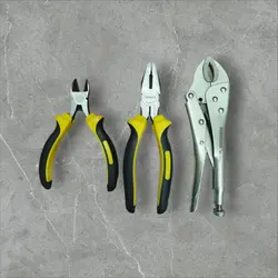 انبر قفلی و انبر دست و انبر سیم چین روماکسون مدل RDL-3410 مجموعه 3 عددی - یکتا شمال