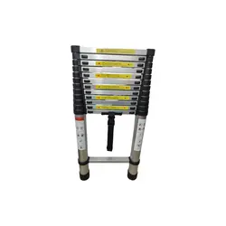 نردبان 13 پله مدل telescopic 5 متری - یکتا شمال