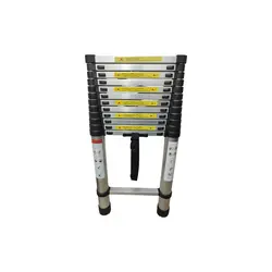 نردبان 13 پله مدل telescopic 5 متری - یکتا شمال