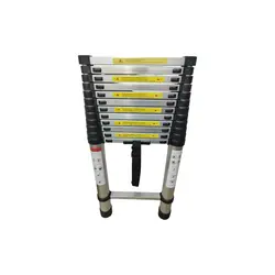 نردبان 13 پله مدل telescopic 5 متری - یکتا شمال