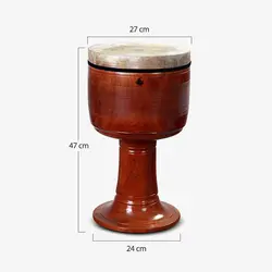 قیمت خرید تنبک کلکسیونی برند وحید عباسی چوب توت دهانه 27