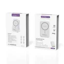 قیمت و خرید پاوربانک وایرلس اولتراسور مدل U-PW5