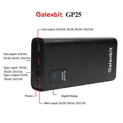 قیمت و خرید پاوربانک20000 گلکسبیت مدل GP25