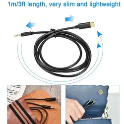 قیمت و خرید کابل تبدیل USB-C به AUX مدل GL090 طول 1 متر