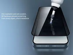 محافظ صفحه نمایش گلس پرایوسی آیفون Apple iPhone 15 promax