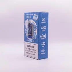 پاد یک بار مصرف لاست ویپ ۷۵۰۰ طعم بلوبری یخ