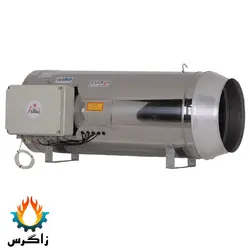 جت هیتر گاز سوزسری L100 بدنه گالوانیزه زاگرس