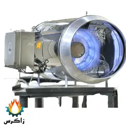 جت هیتر گاز سوزسری L100 بدنه گالوانیزه زاگرس