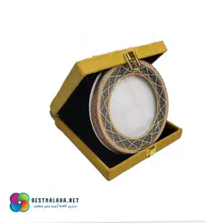 باکس مخمل درجه یک - مربعی 17 - زرد رنگ | آماده تحویل