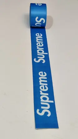 کمربند ایمنی اسپرت طرح supreme آبی خودرو - شیکارز