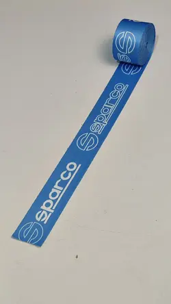 کمربند ایمنی اسپرت طرح اسپارکو آبی خودرو - شیکارز