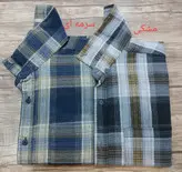پیراهن مردانه سایز بزرگ چهارخانه 5XL.6XL