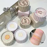 رژگونه پودری تک رنگ شاین دار طرح عروسکی