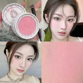 رژگونه پودری تک رنگ شاین دار طرح عروسکی