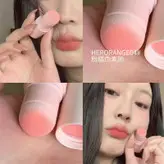 رژگونه پودری پد دار مات HERORANGE طرح Cute & Funny