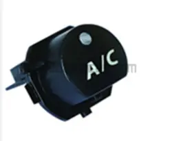 مشخصات و قیمت کلید کولر AC جدید پنل باریک پژو 405 و پارس پیشرفت - قطعه ها