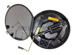 مشخصات و قیمت مجموعه پک کامل جک بالابر (کلیه خودروهای ایران خودرو) بدون اچار چرخ مدد - قطعه ها