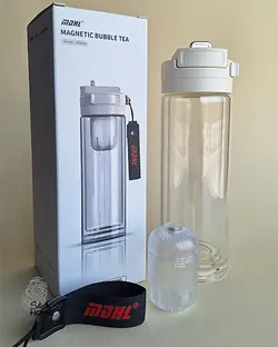 بطری شیشه ای دو جداره مگنتی MDHL - لوازم خانگی و اکسسوری