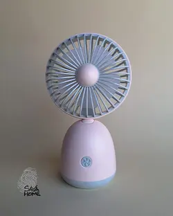 پنکه رومیزی شارژی چراغدار - لوازم خانگی و اکسسوری