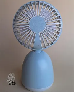 پنکه رومیزی شارژی چراغدار - لوازم خانگی و اکسسوری