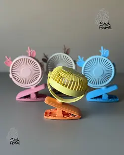 پنکه کلیپسی شارژی گوزنی - لوازم خانگی و اکسسوری