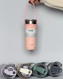 تراول ماگ بند سیلیکونی برند TYESO - لوازم خانگی و اکسسوری