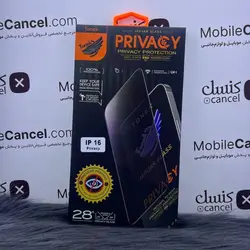 گلس آنتی استاتیک جگوار تونک برای گوشی آیفون 16 Privacy