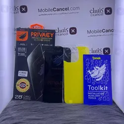 گلس آنتی استاتیک جگوار تونک برای گوشی آیفون 15Promax Privacy