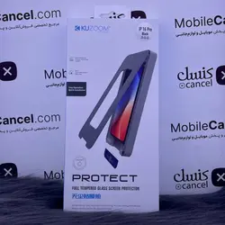 گلس آسان نصب شابلون دار کوزوم kuzoom برای آیفون 16pro